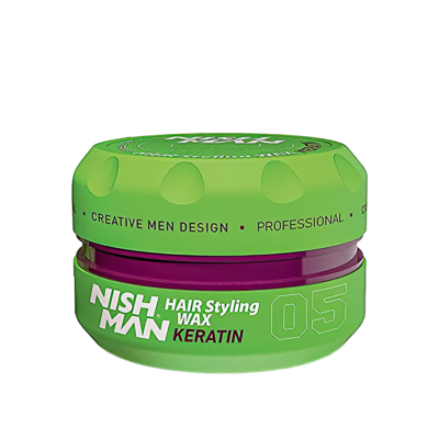 Cire coiffante NISH MAN 150ml n° 5 kératine